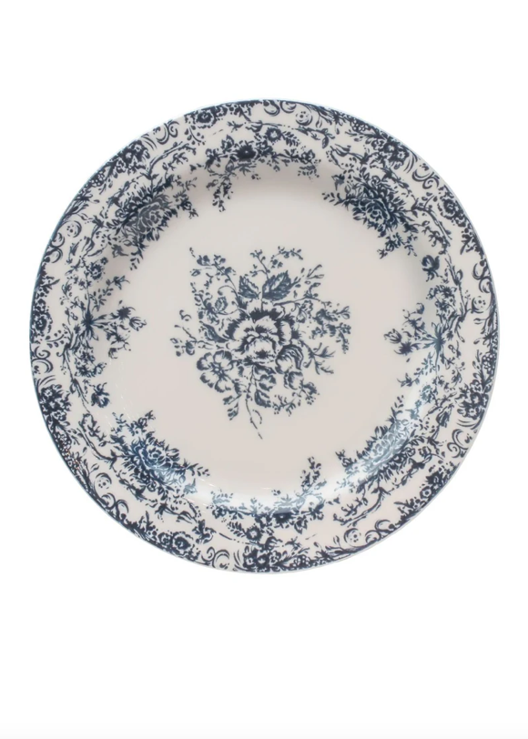 Blue Jardin Plate