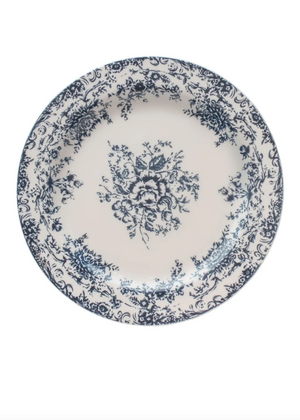 Blue Jardin Plate