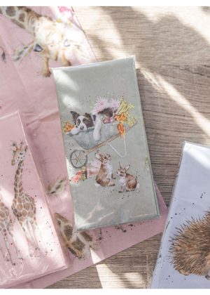 Wrendale Pocket Tissues - Sleeping on the Job