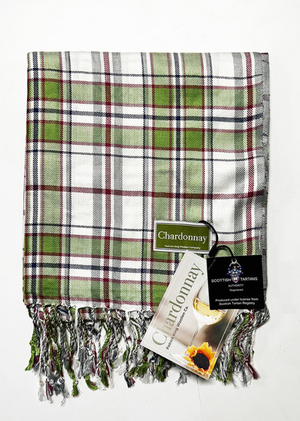 Chardonnay Tartan Viscose Scarf