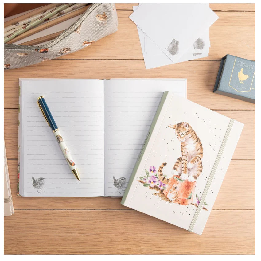 Wrendale Flexi Notebook - Hide and Squeak