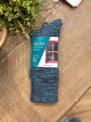 West Coast Irish Cottage Socks - Large