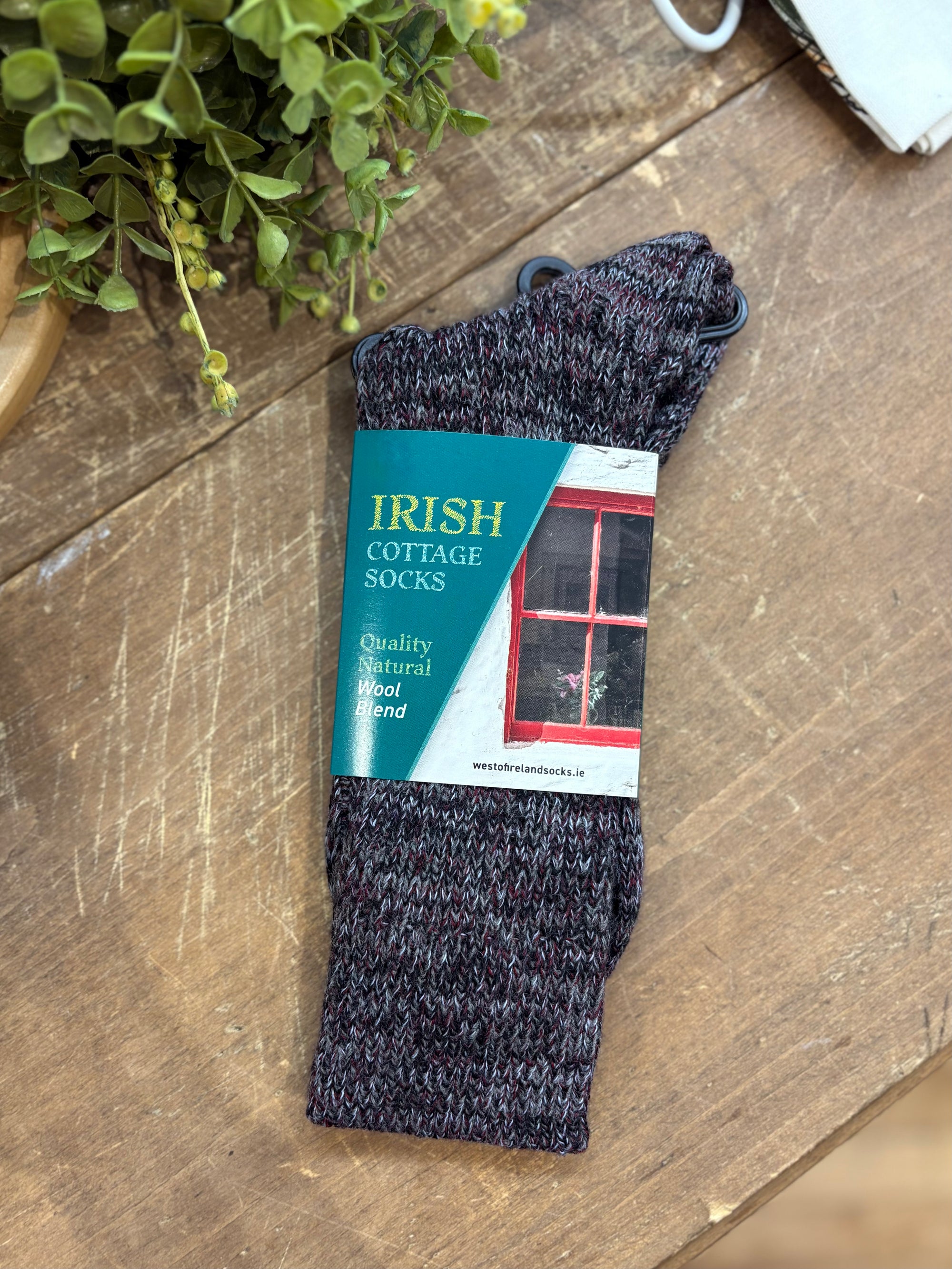 West Coast Irish Cottage Socks - Large