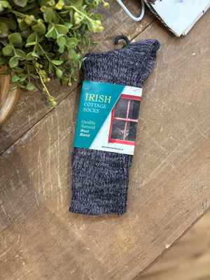 West Coast Irish Cottage Socks - Large