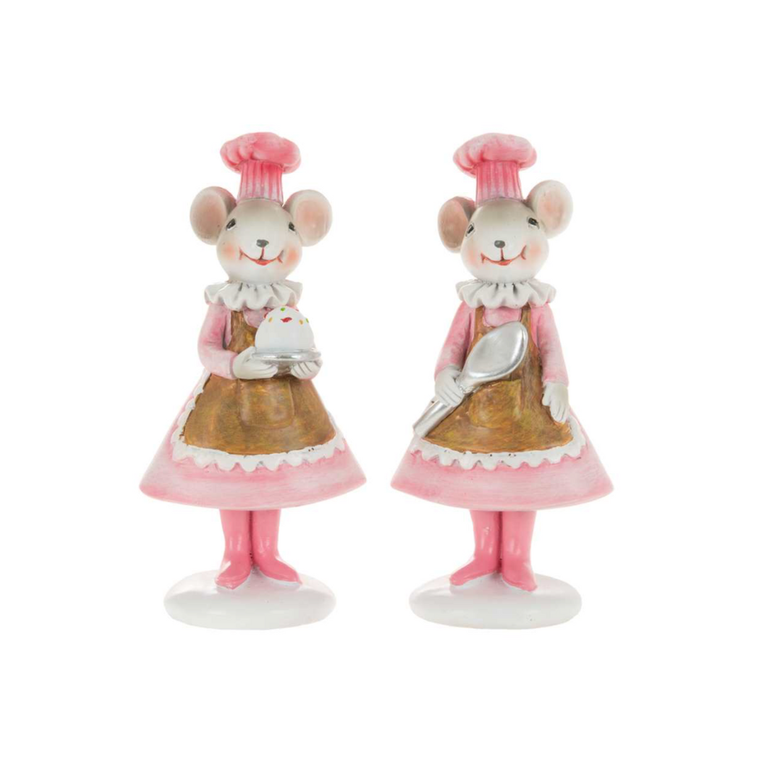 Sugar & Spice Mice Figurines