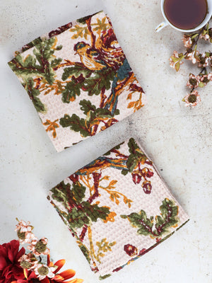 April Cornell Whispering Oaks Tea Towel