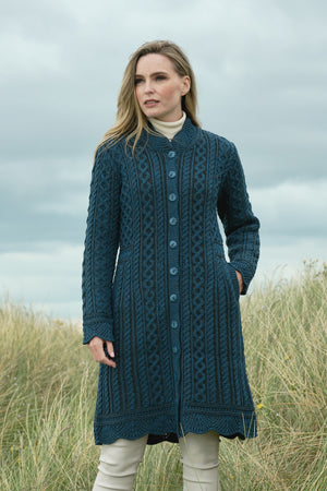 Leitrim Lace Coat Sweater
