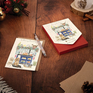 The Country Christmas Kitchen - Wrendale Notecard Pack