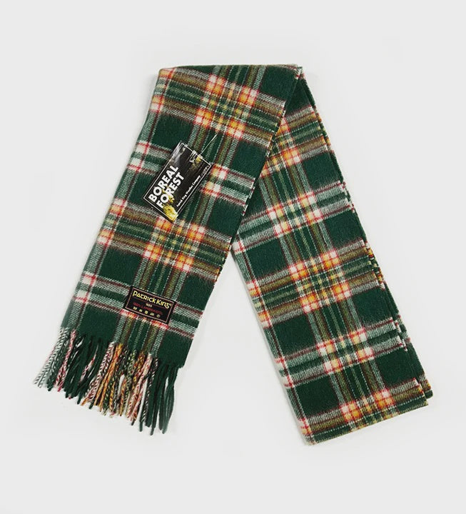 Lambswool Scarf - Boreal Forest