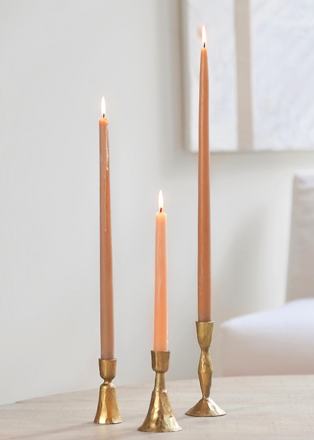 Zora Candlesticks - Gold