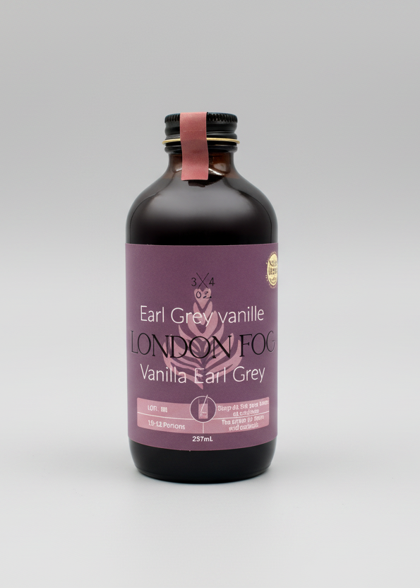 London Fog Earl Grey Vanilla Syrup