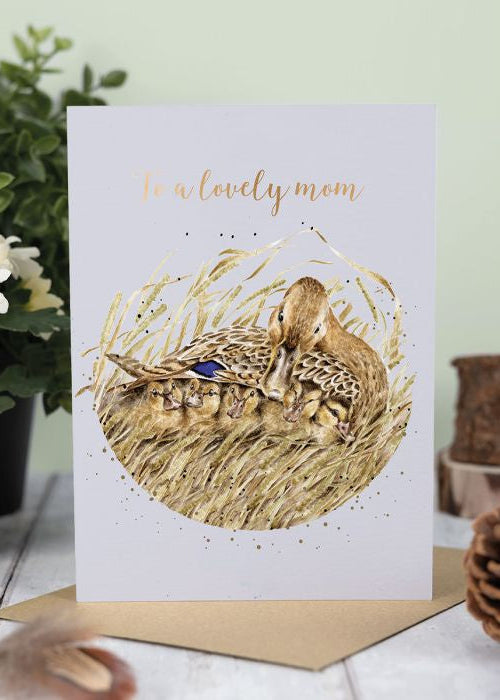 Wrendale Occasion Card - 'Shelter from the Storm'