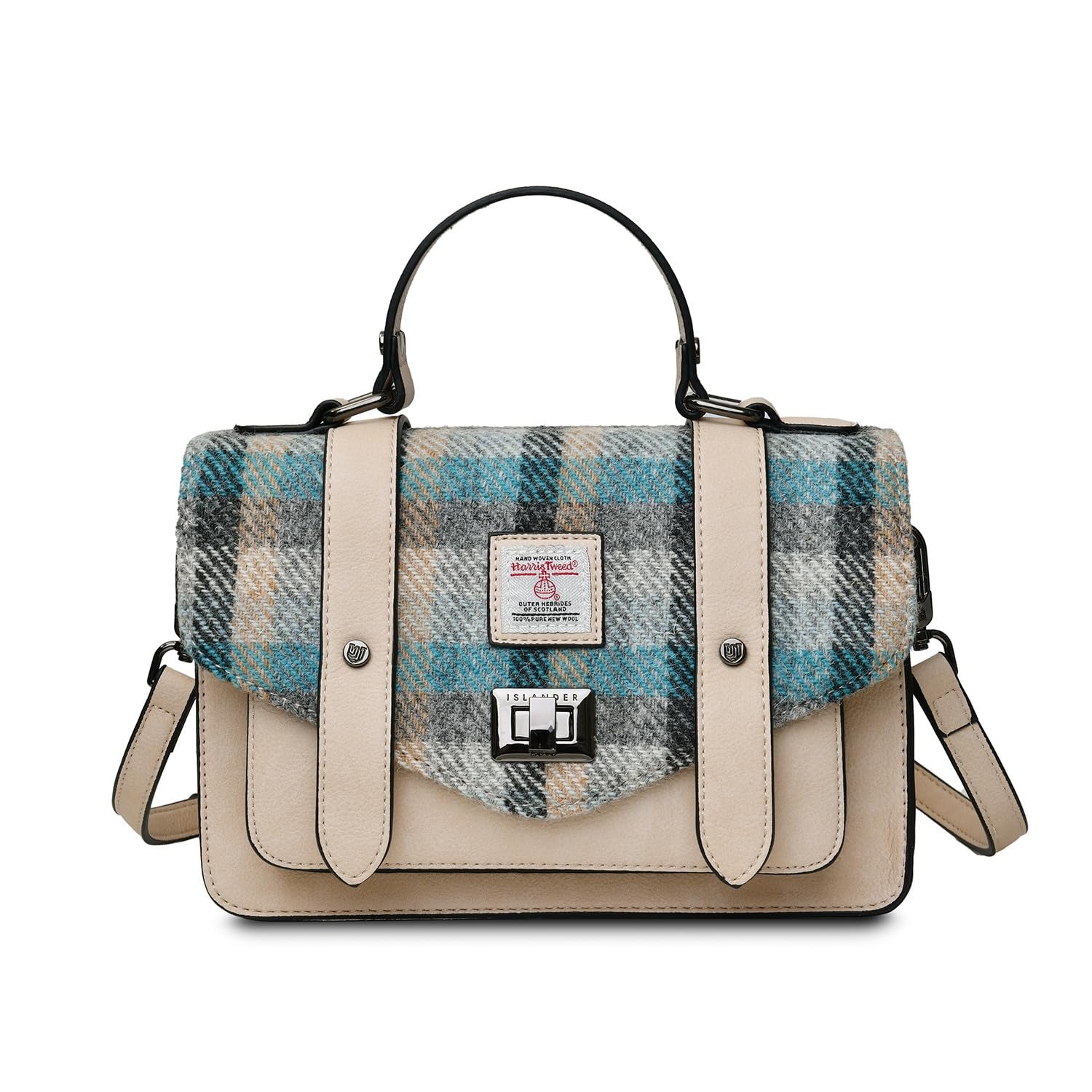 The Medium Satchel - Islander Tartan