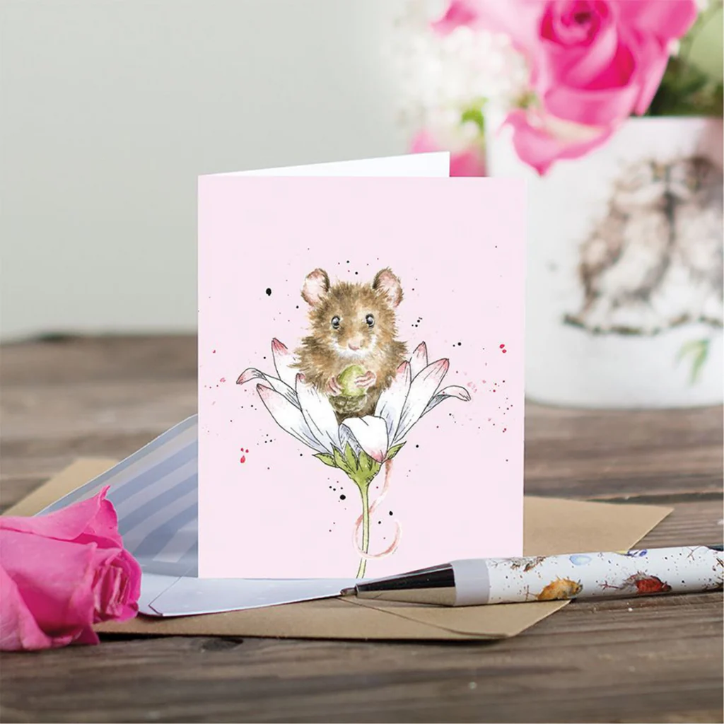 Wrendale Mini Cards - Oops a Daisy