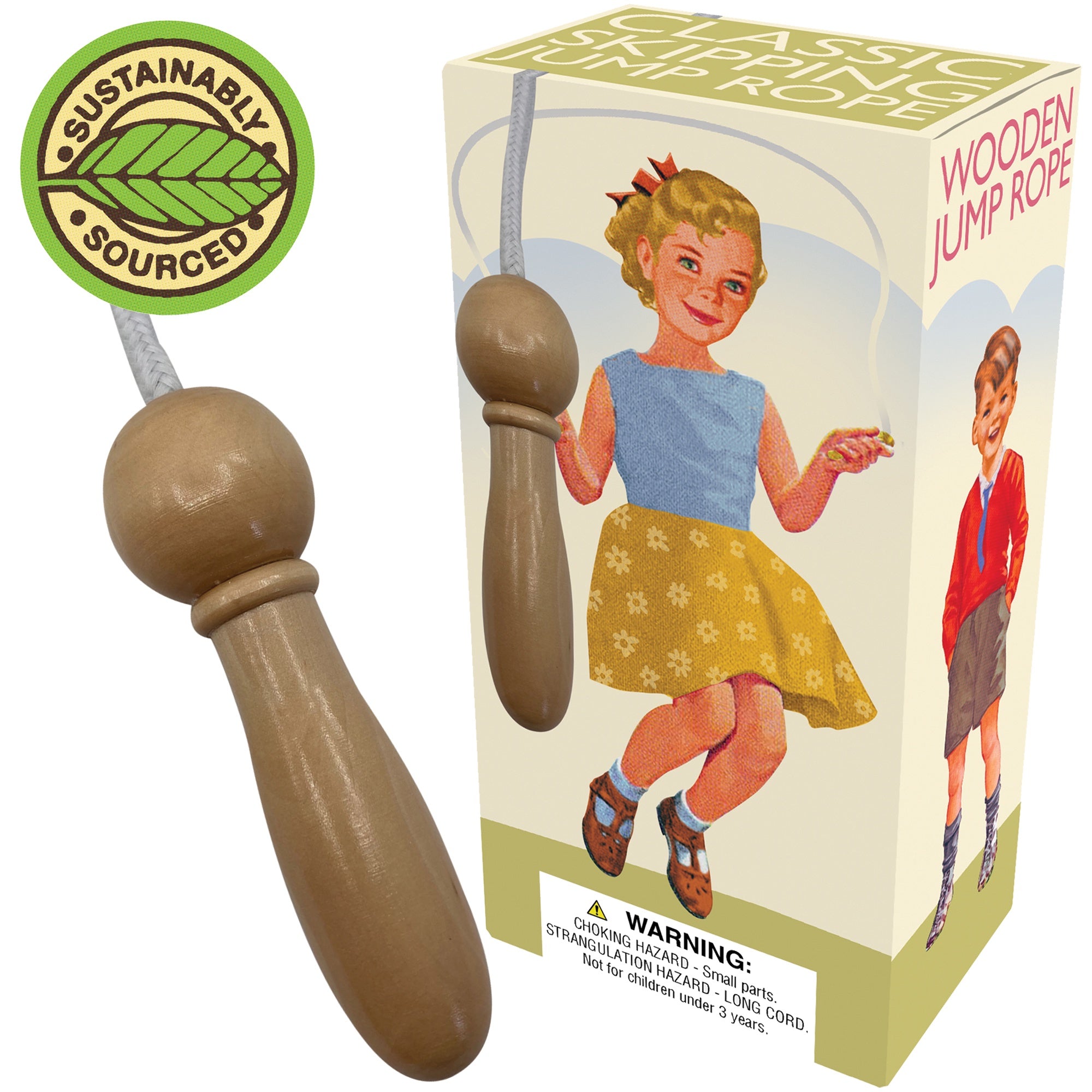 Classic Wooden Jumprope