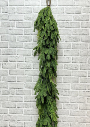 72" Fresh Touch Spruce & Cedar Garland