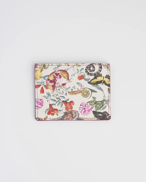 Floral Engravings Card Holder