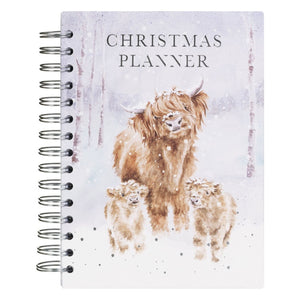 Highland Cow - Wrendale Christmas Planner