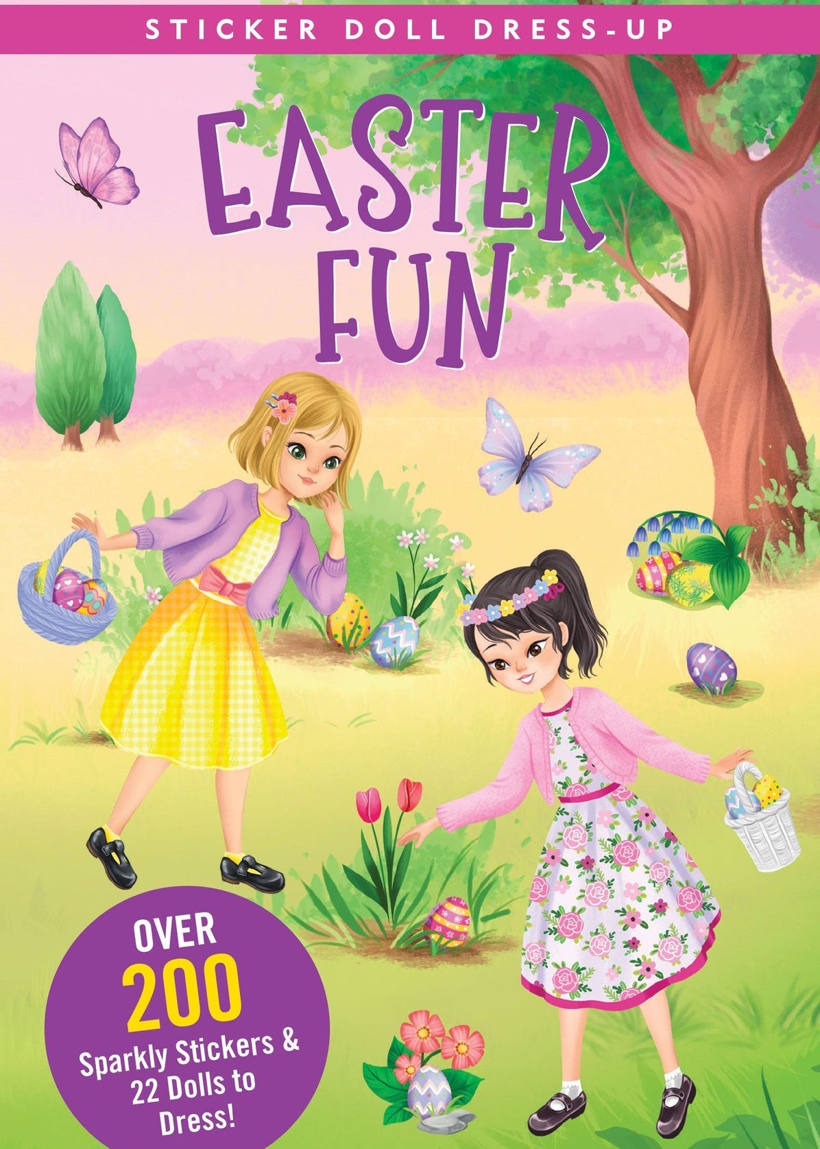 Easter Fun Sticker Doll Dress-Up Book