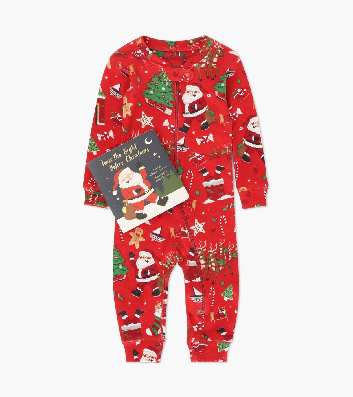 Twas the Night Before Christmas - Coverall and Book Set