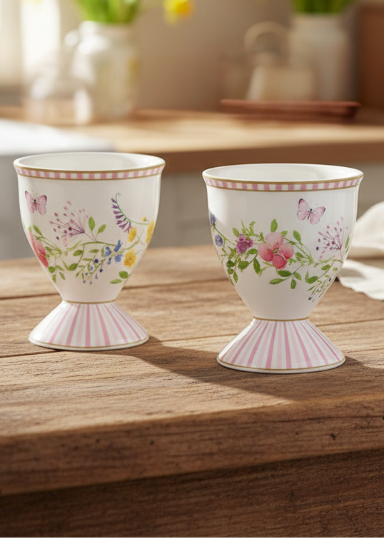 Botanical Egg Cups