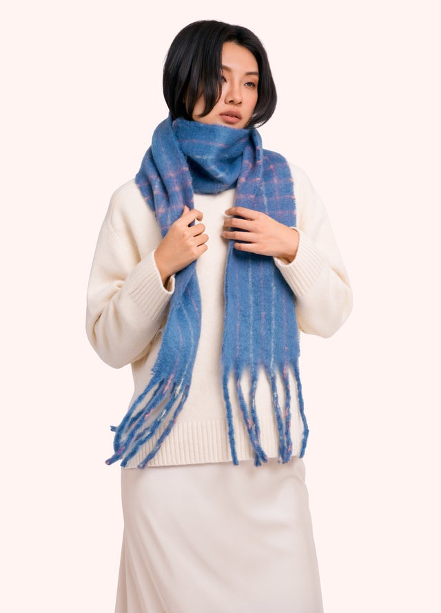 Angelica Cosy Scarf - Navy