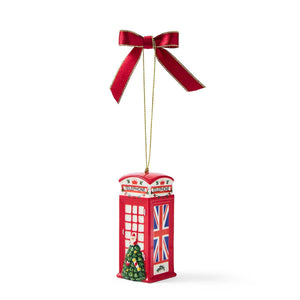 Spode Phone Box Ornament