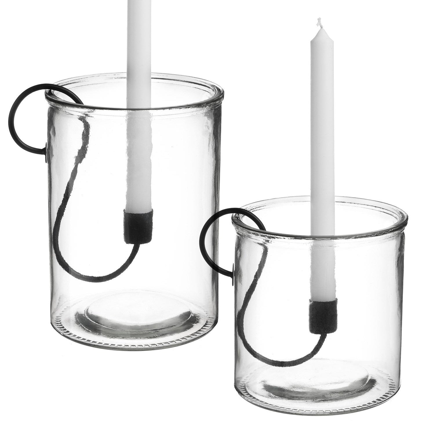 Glass Candle Holder