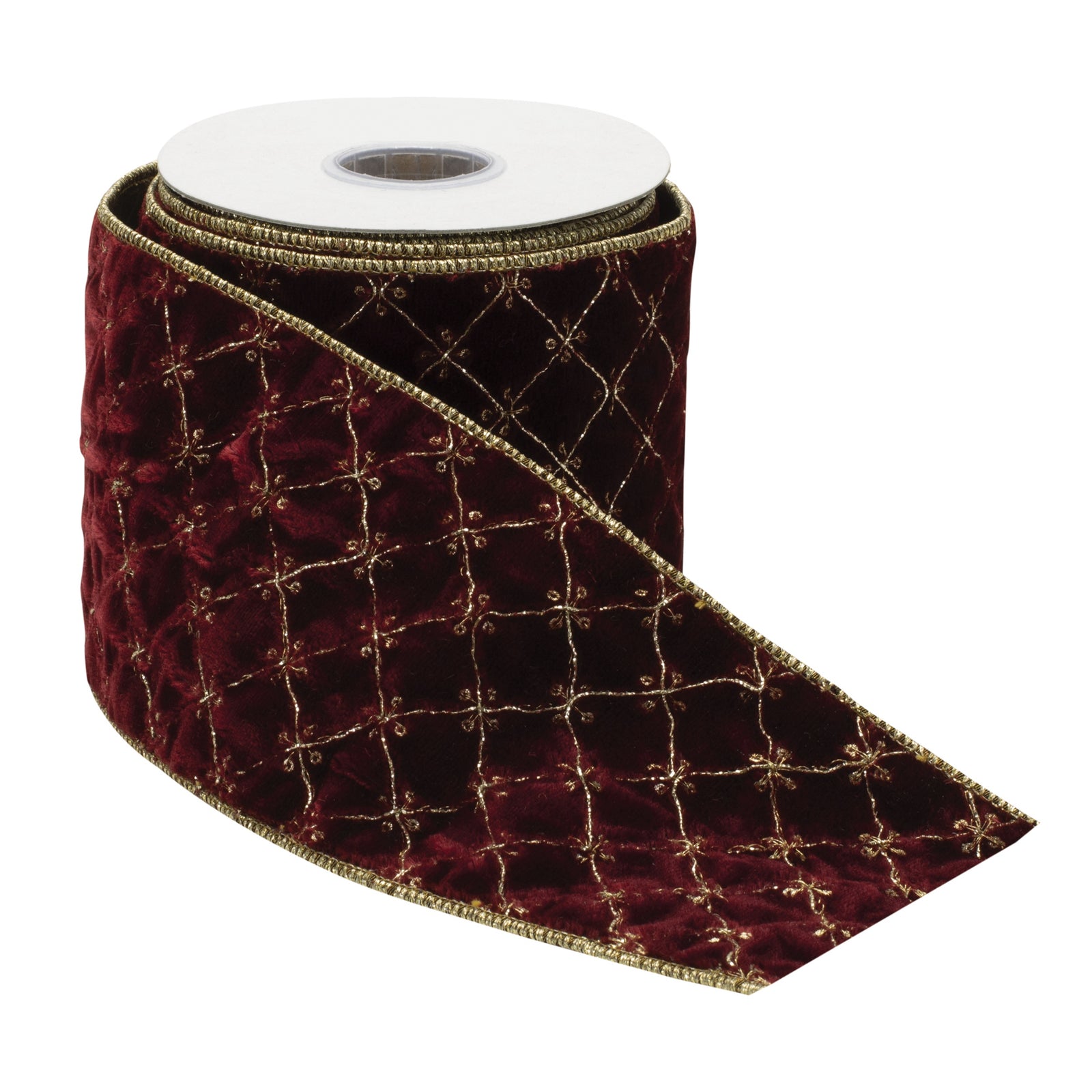 Royal Red Wired Ribbon