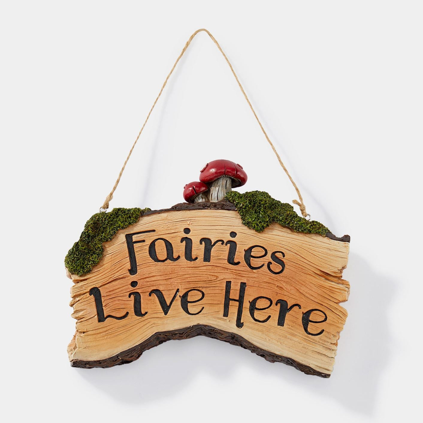 "Fairies Live Here" Sign