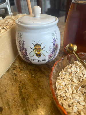 Lavender Fields & the Bee Honey Crock