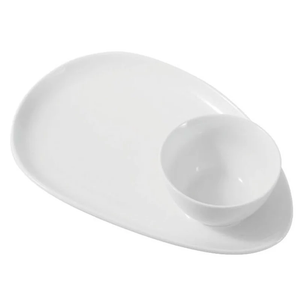 Calliope Chip & Dip Plate