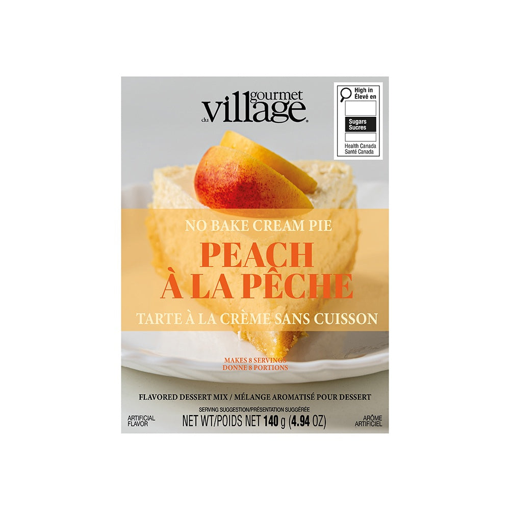 No Bake Peach Pie Mix