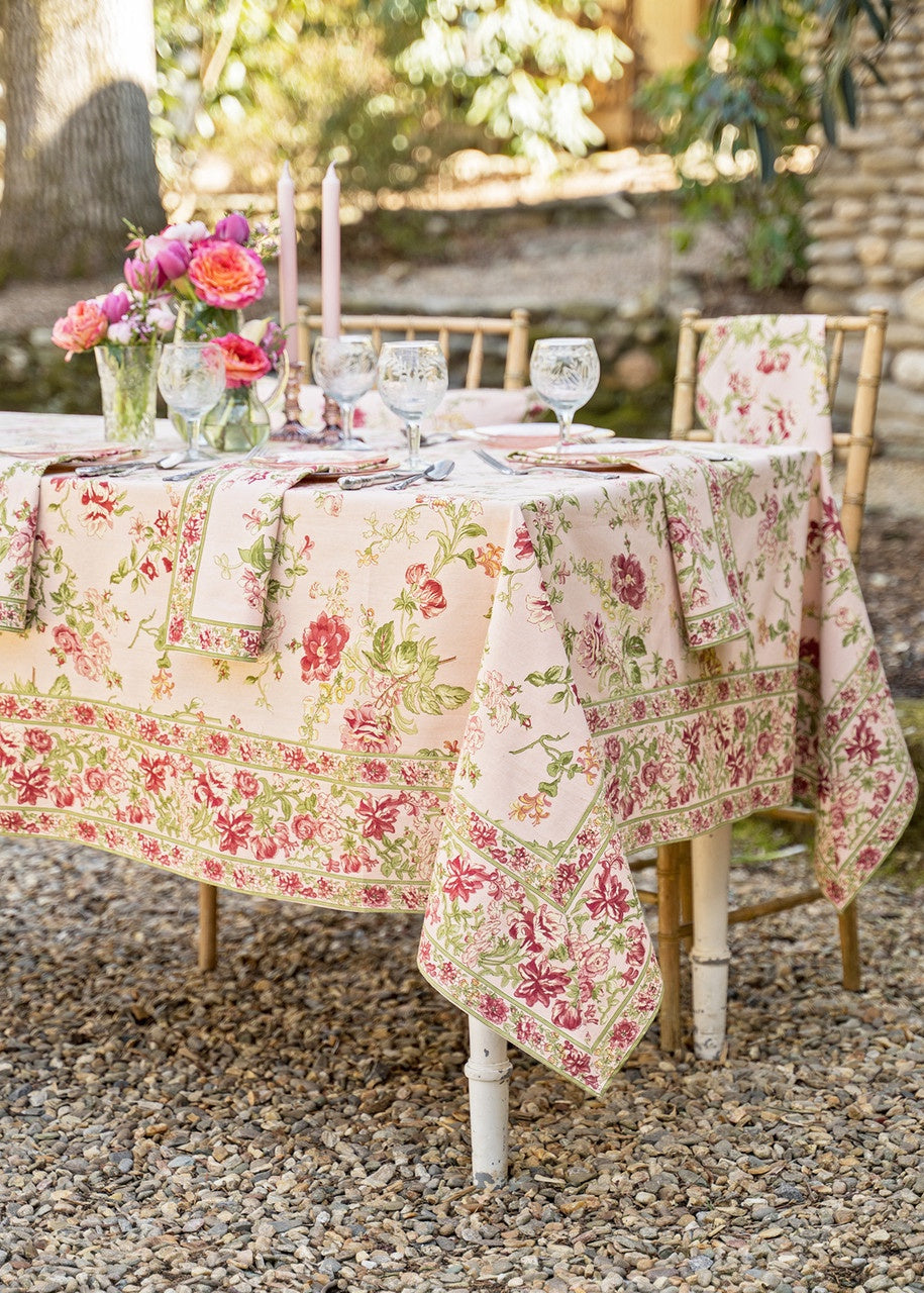 April Cornell Milene Tablecloth - Rose