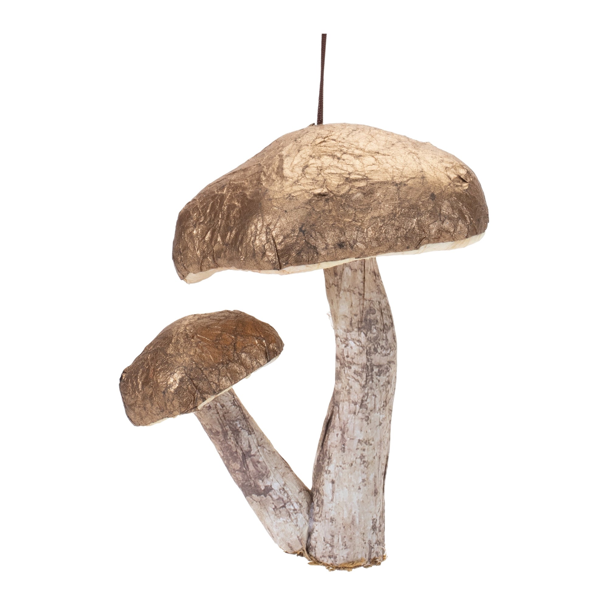 Double Mushroom Ornament