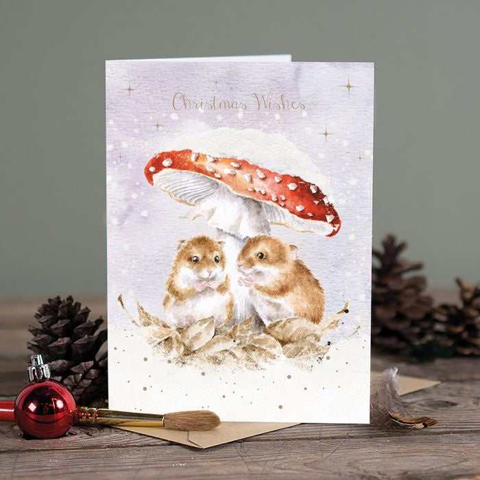 "Mushroom at the Inn" - Wrendale Occasion Card