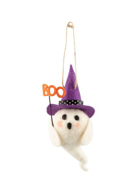 White Felt Boo Ghost