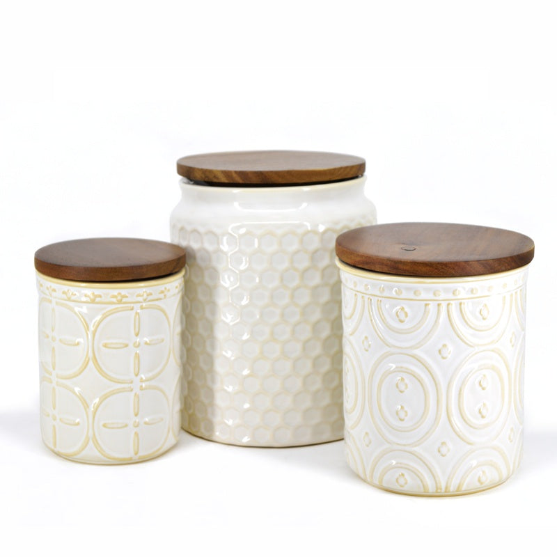 La Petite Cuisine Textured Canisters