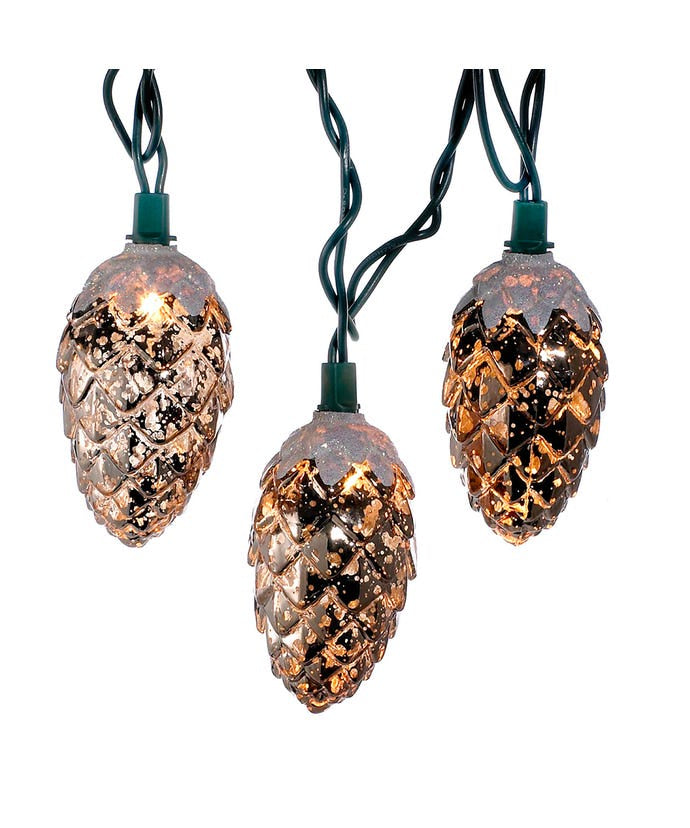 Mercury Pinecone String Lights