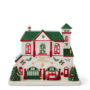 Spode LED Fire Station - Spode Christmas Village