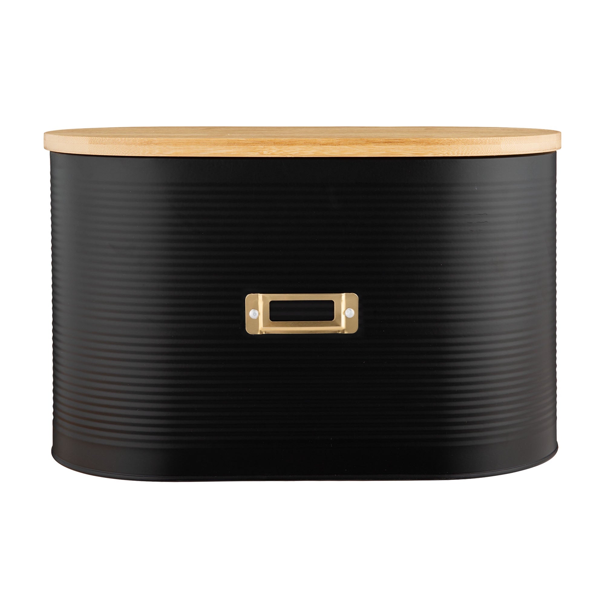 Matte Black Bread Bin