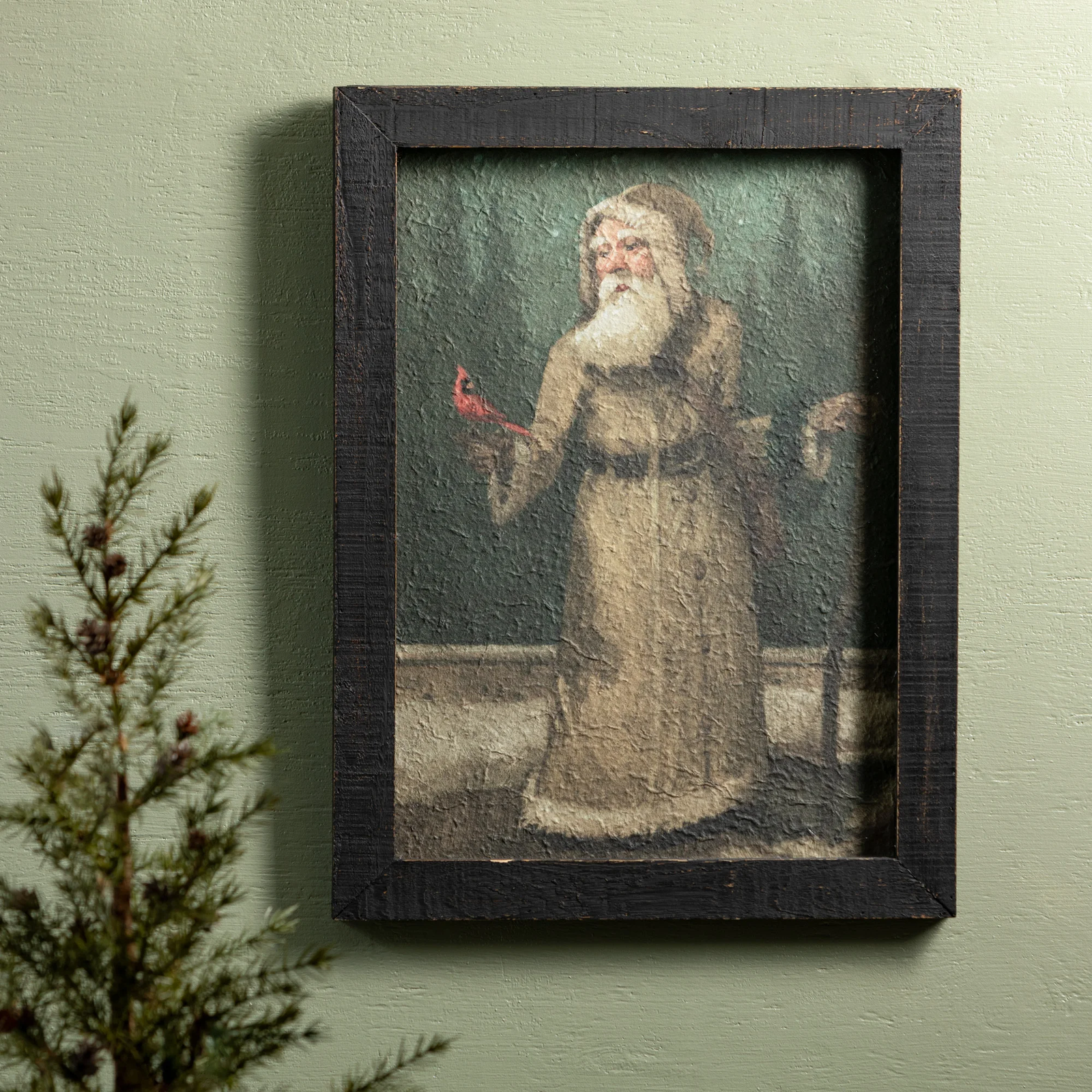 Vintage Santa Wall Art