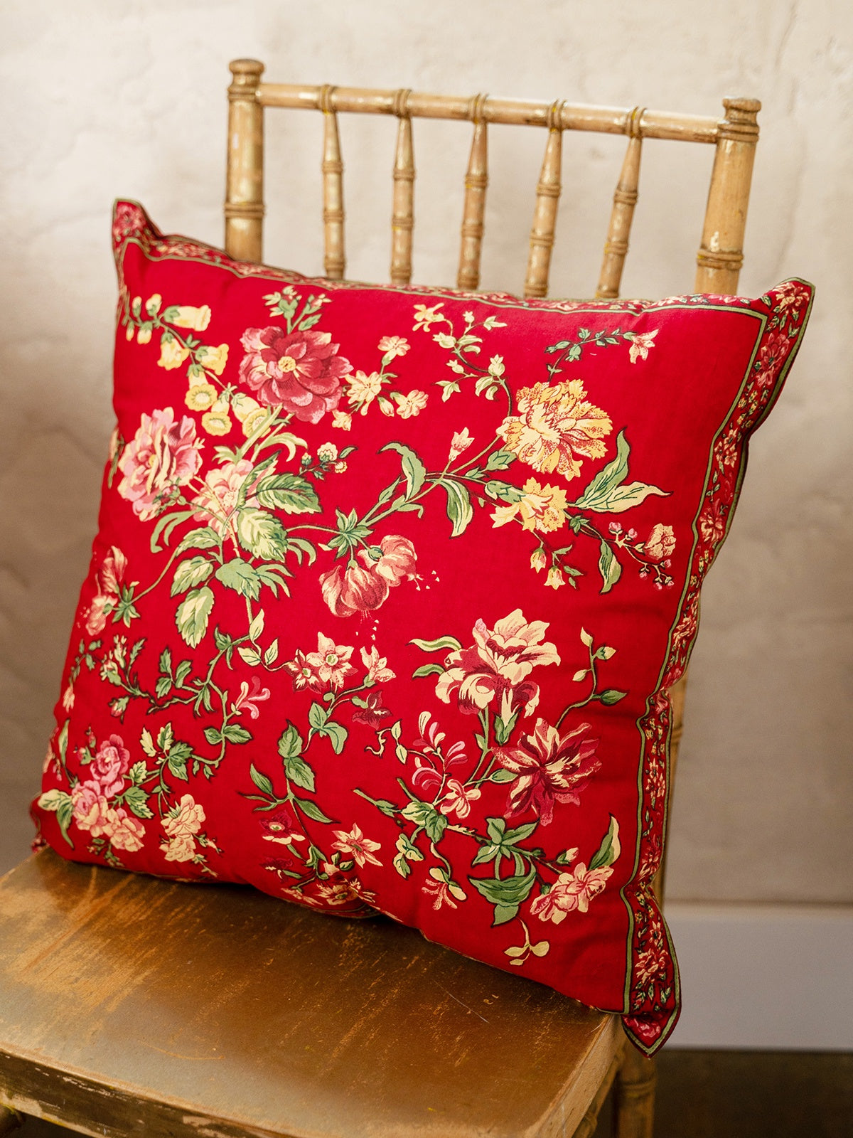 April Cornell Milene Cushion Cover - Red
