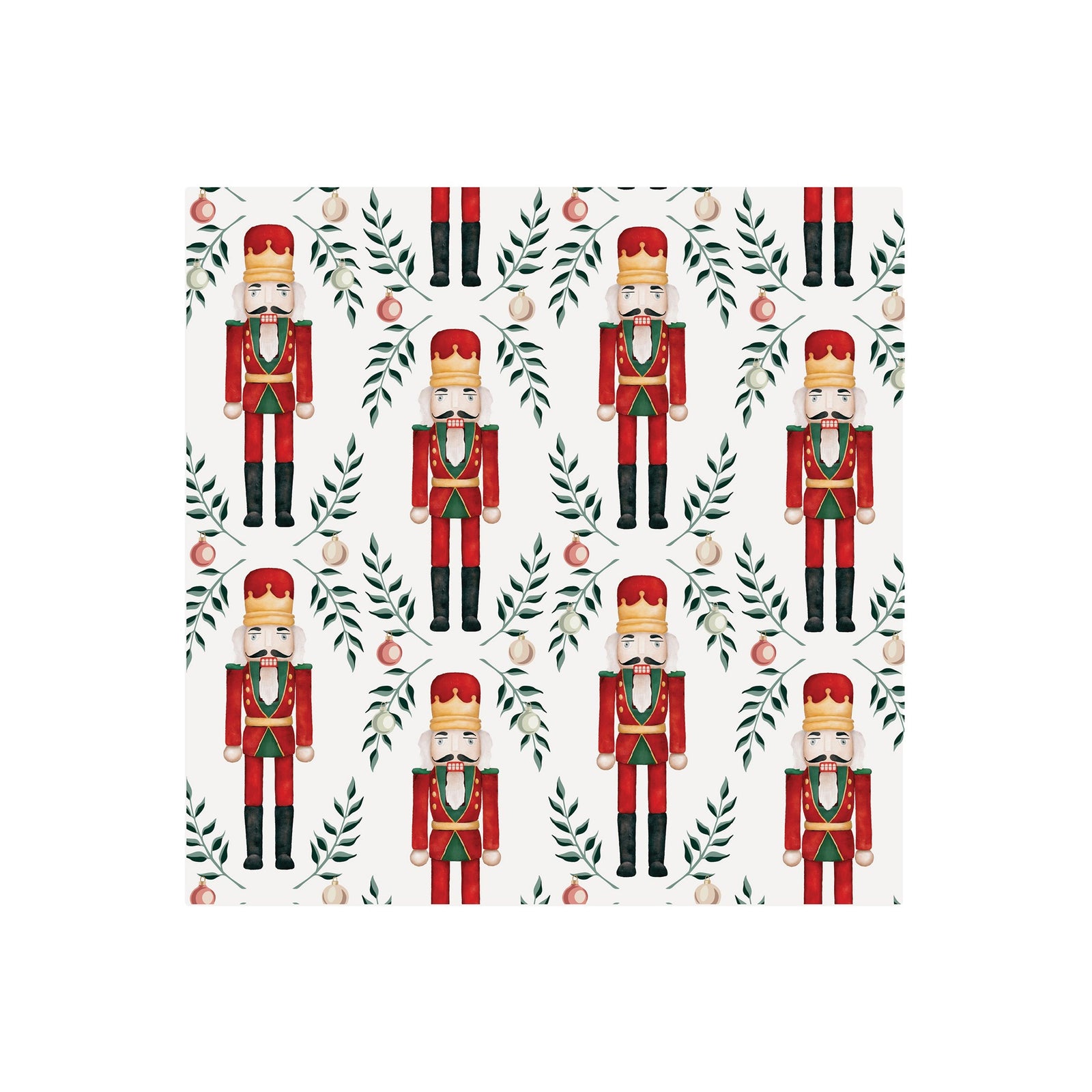 Regal Nutcracker Printed Napkins