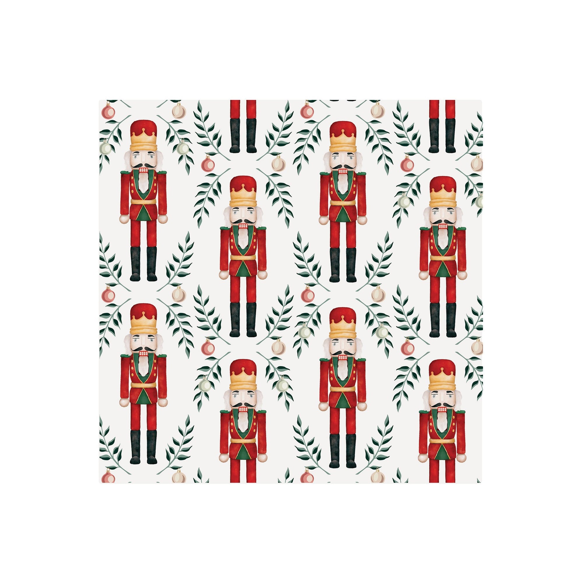 Regal Nutcracker Printed Napkins