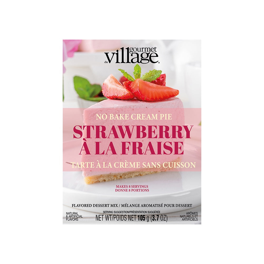 No-Bake Strawberry Cream Pie Mix