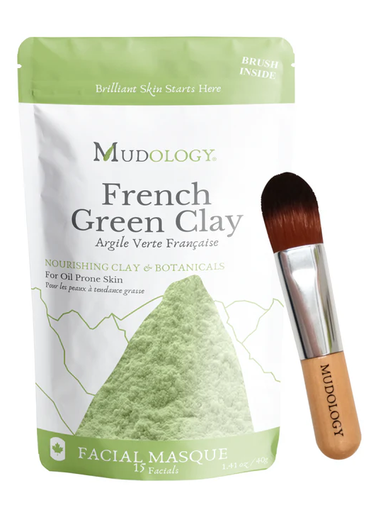 Mudology French Green Clay Pouch