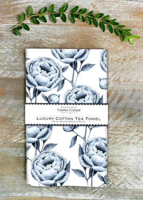 Rose de Provence Tea Towel