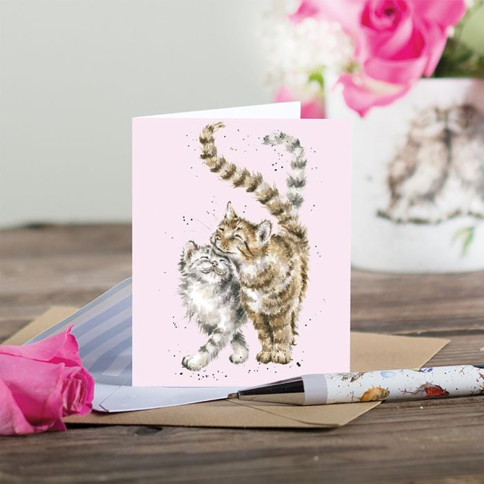 Wrendale Mini Card - Feline Good