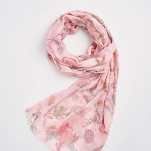 Whispering Sands Lightweight Scarf - Lotus Pink